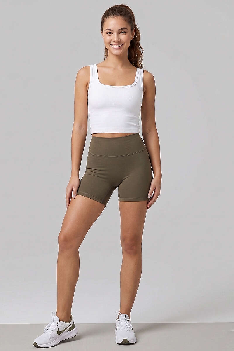 Wide-Neck Thick-Strap Bustier - Ecru