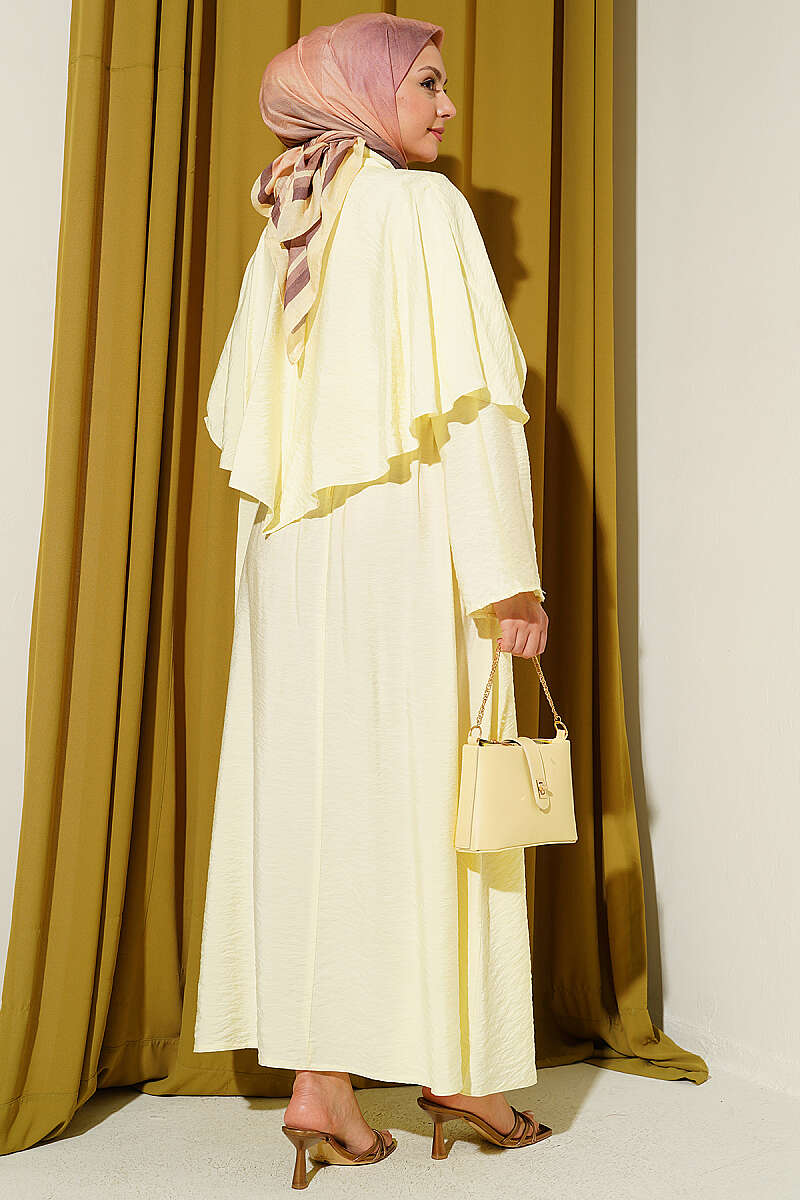 Three-Piece Set with Gold Buckle - Yellow