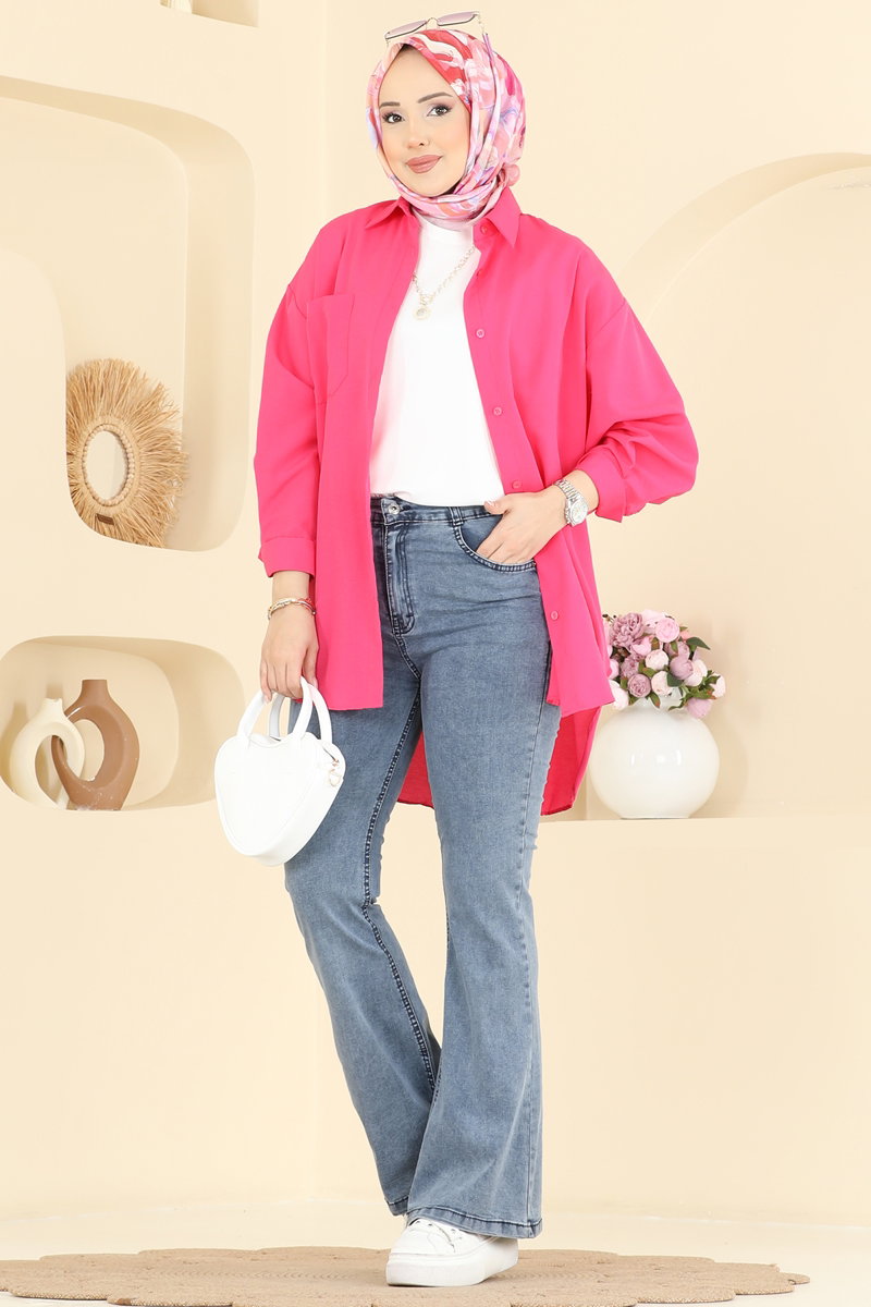 Flared Jeans - Light Denim