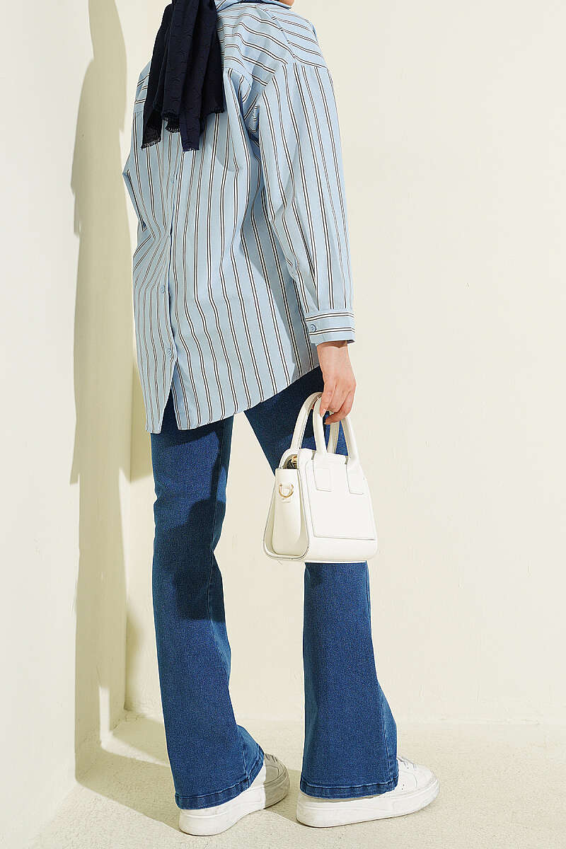 Flared Jeans - Snow Wash