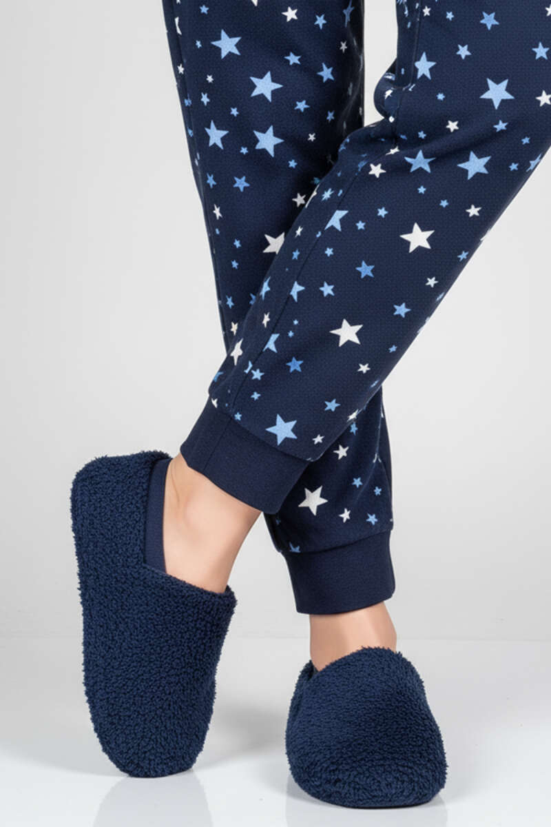 Soft Bootie Socks - Navy