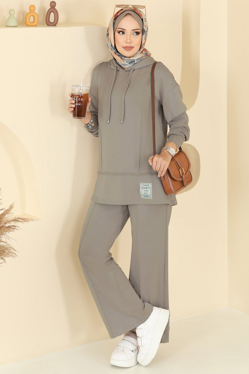 Modal Set with Hood Detail - Mink