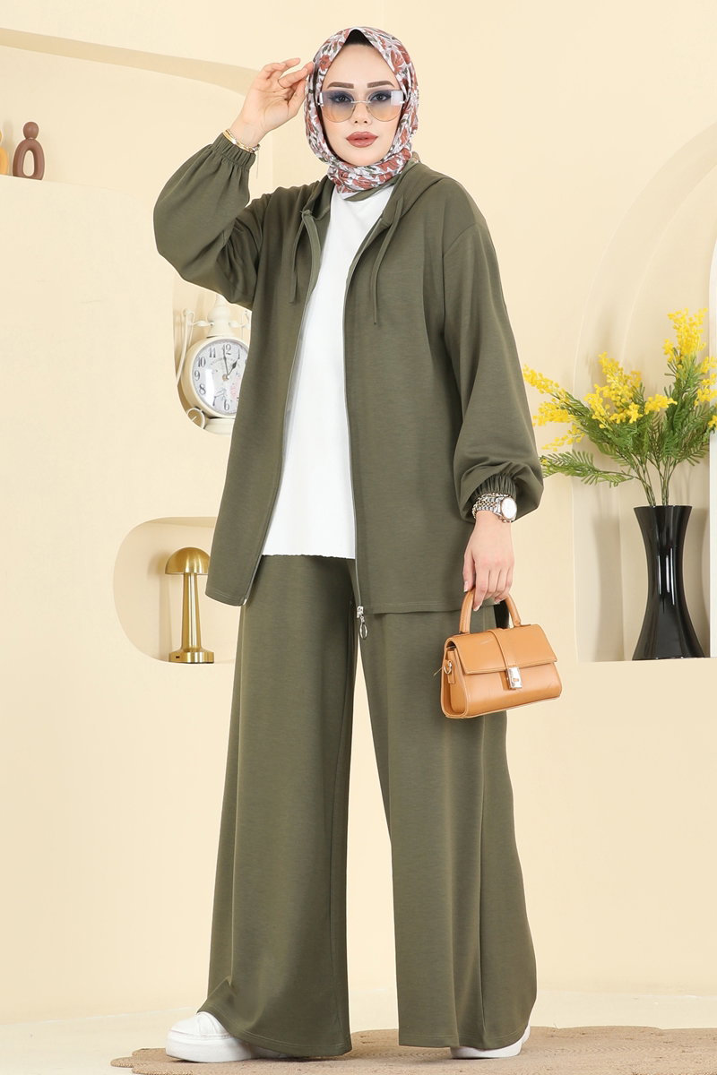 Hooded Modal Set - Khaki