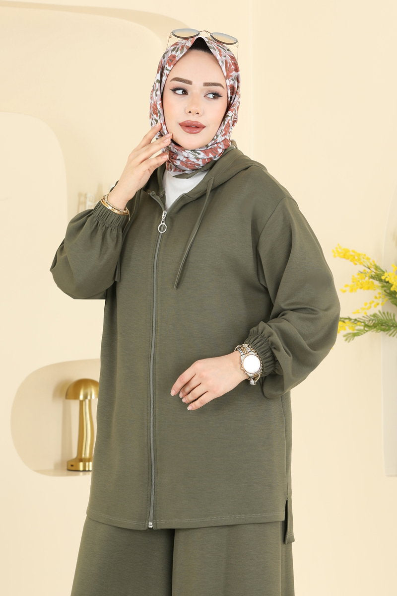 Hooded Modal Set - Khaki