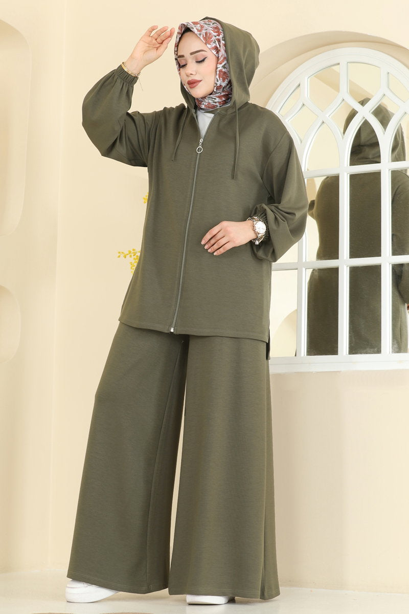 Hooded Modal Set - Khaki