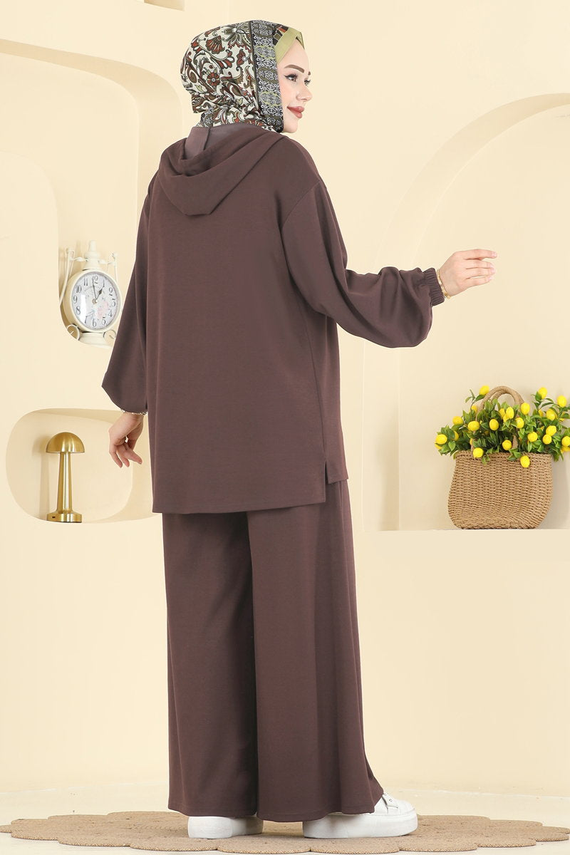 Hooded Modal Set - Brown