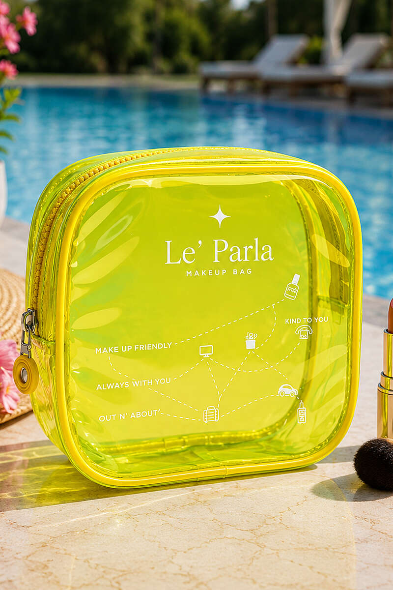 Le Parla Makeup Bag - Yellow