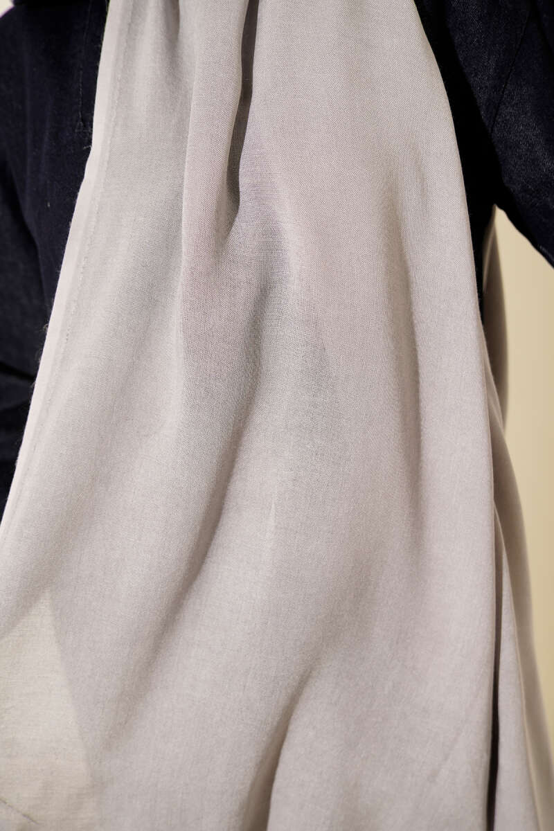 Liora Cotton Shawl - Grey