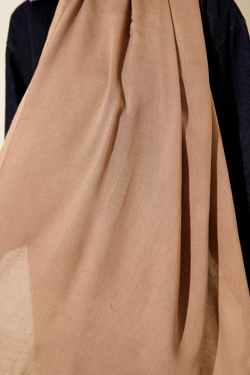 Liora Cotton Shawl - Latte