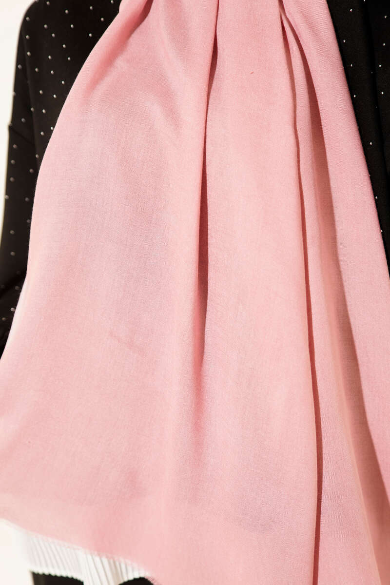 Liora Cotton Shawl - Pink