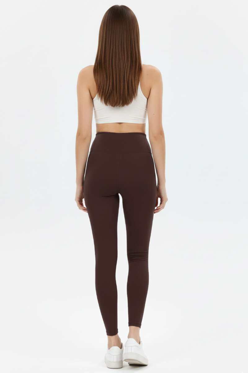 Loycha Thermal Leggings - Dark Brown