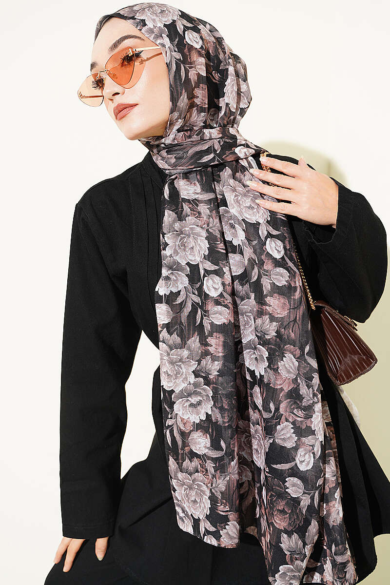 Magnolia Soft Shawl - Black