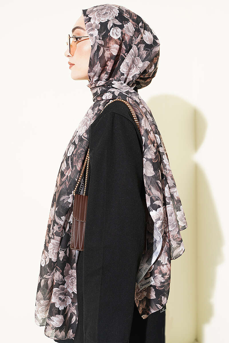 Magnolia Soft Shawl - Black