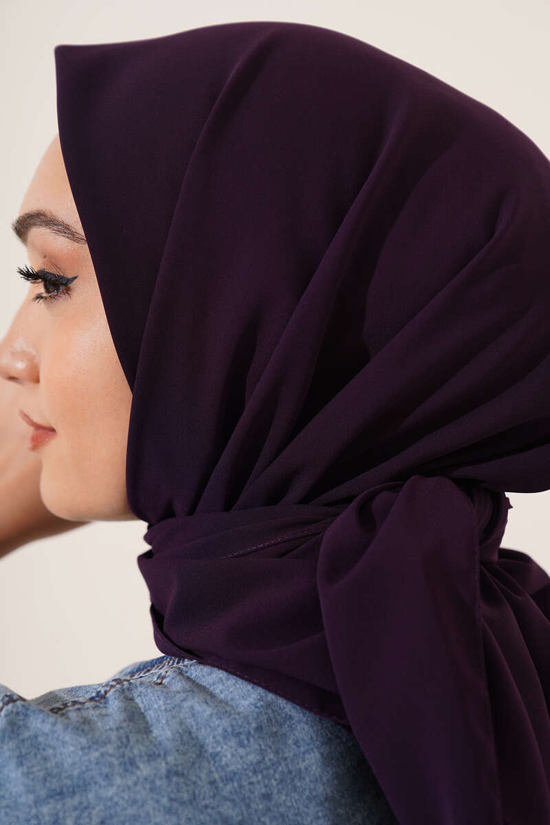 Medina Silk Scarf - Purple
