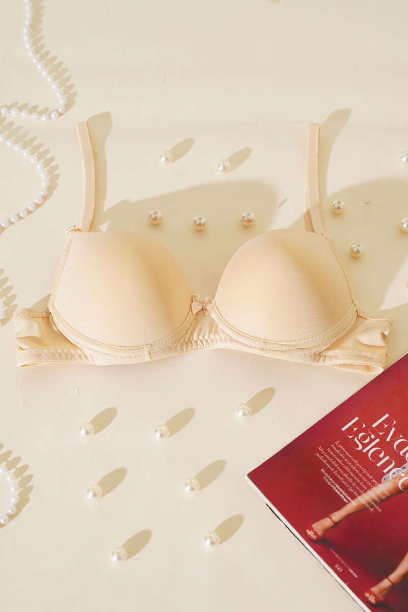 Micro Unpadded Bra - Nude