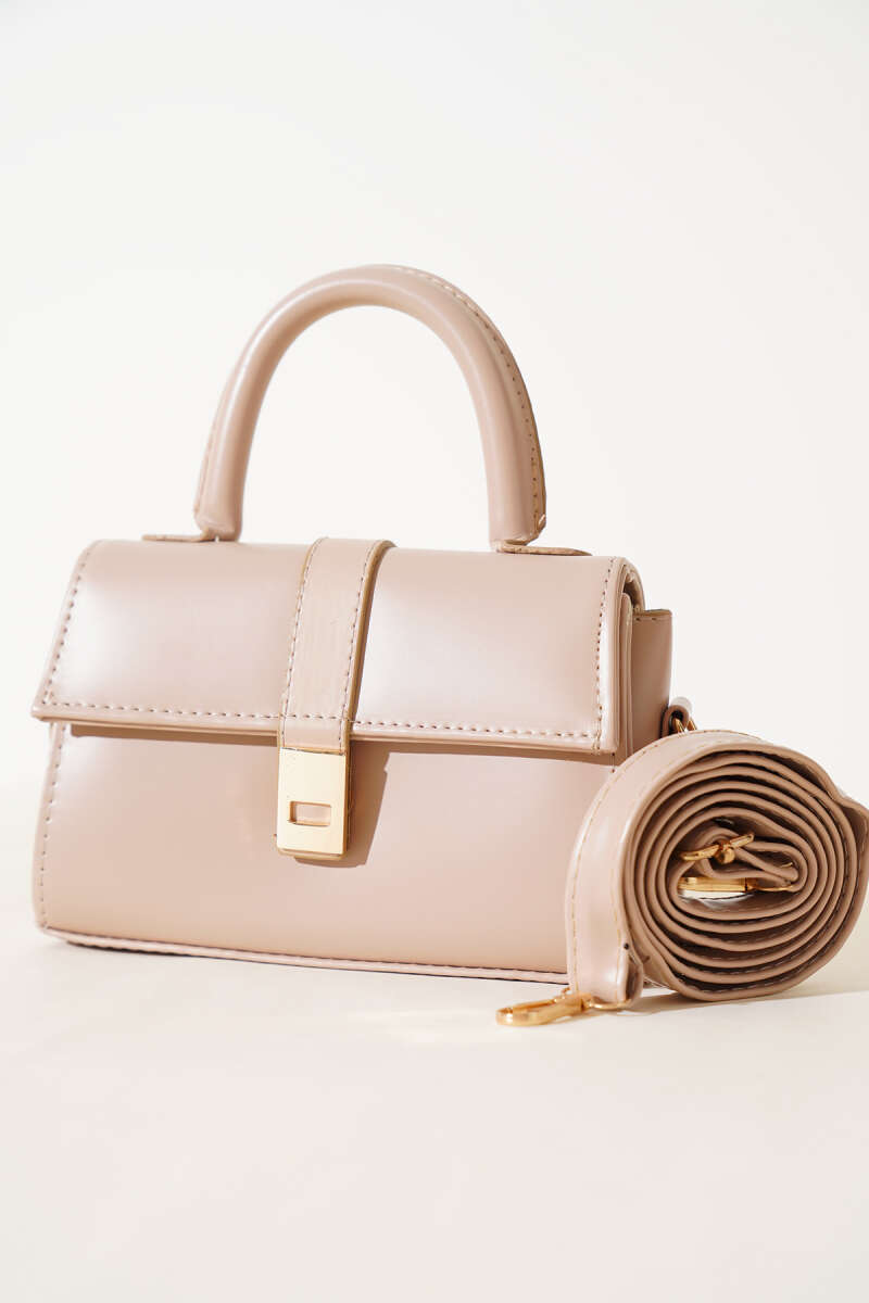Magnetic Handbag - Beige