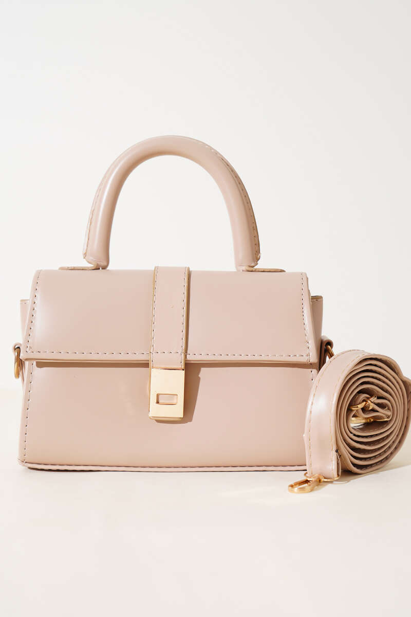 Magnetic Handbag - Beige