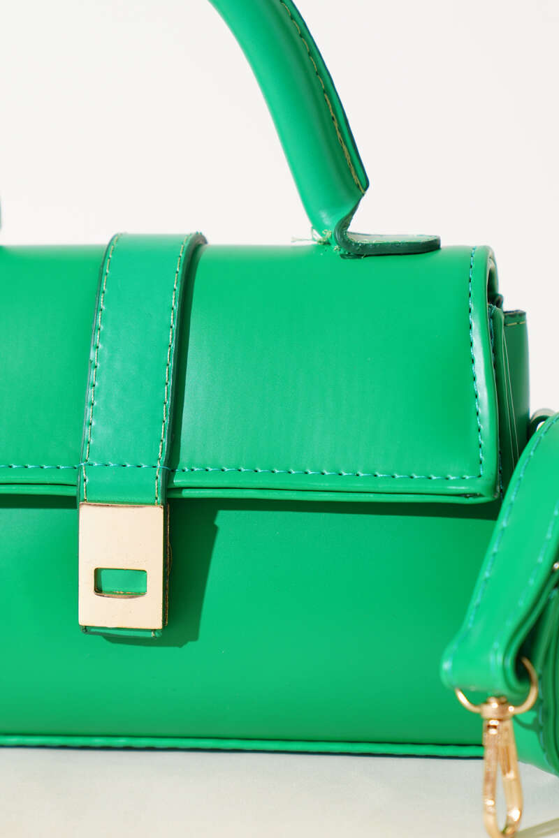 Magnetic Handbag - Green