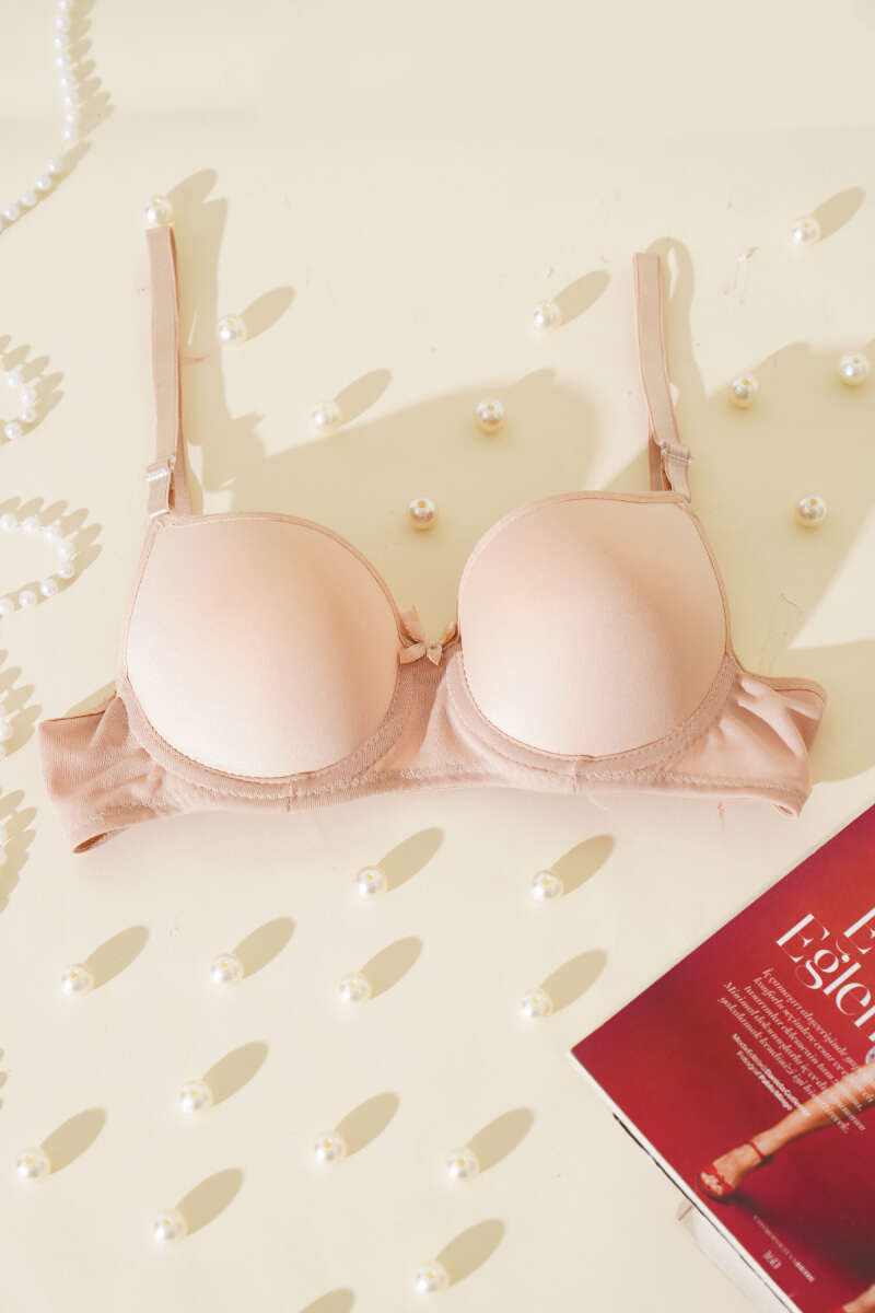 Mono Padded Bra - Nude