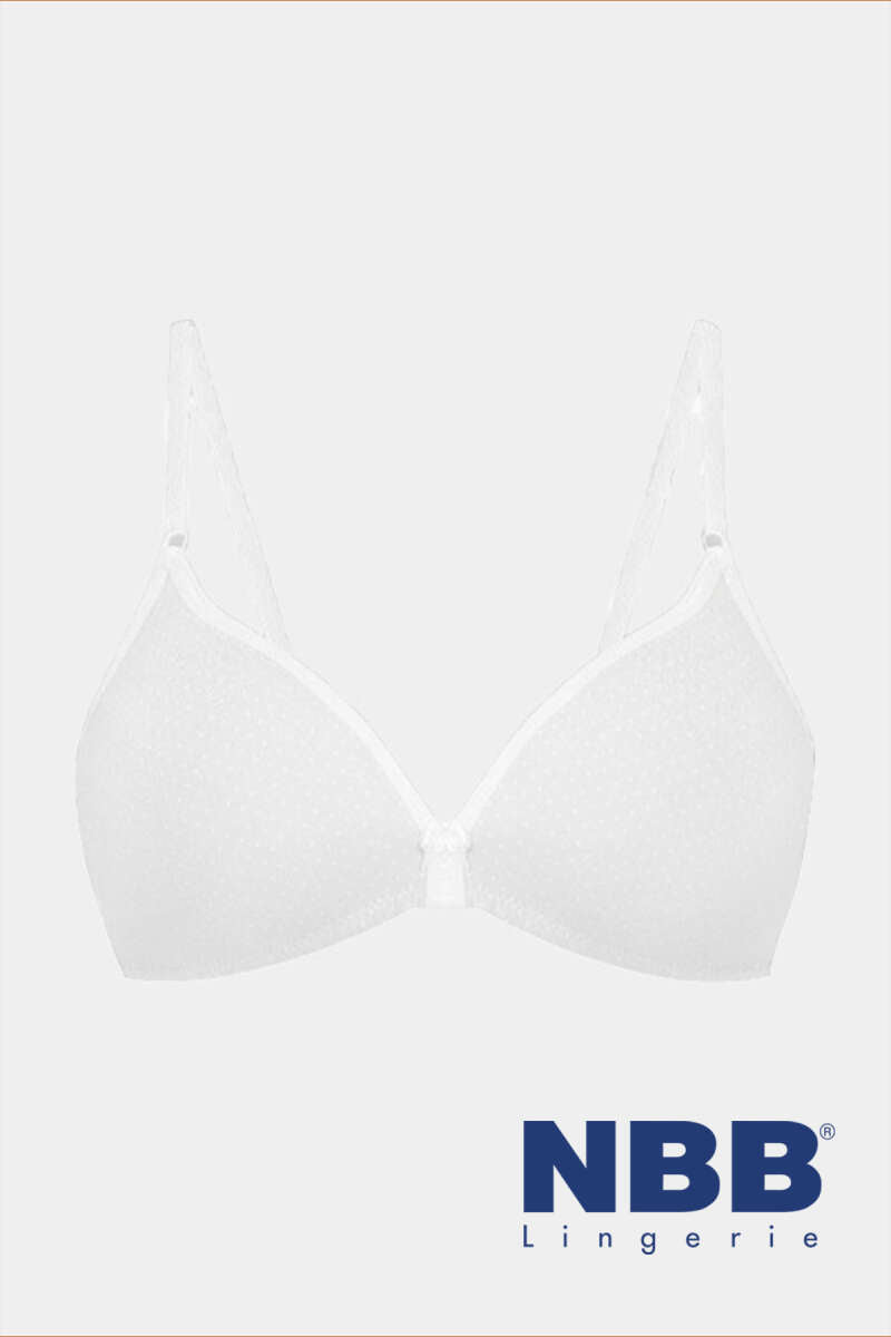 Girls' First Bra - White