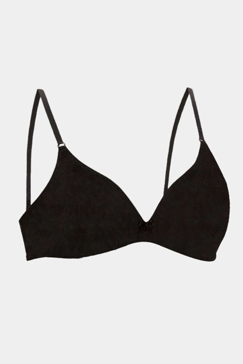 Girls' First Bra - Black