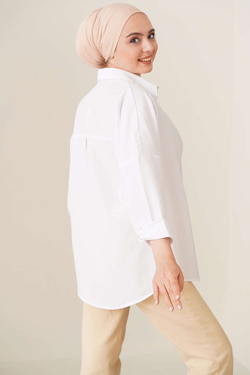 Oversized Shirt - White