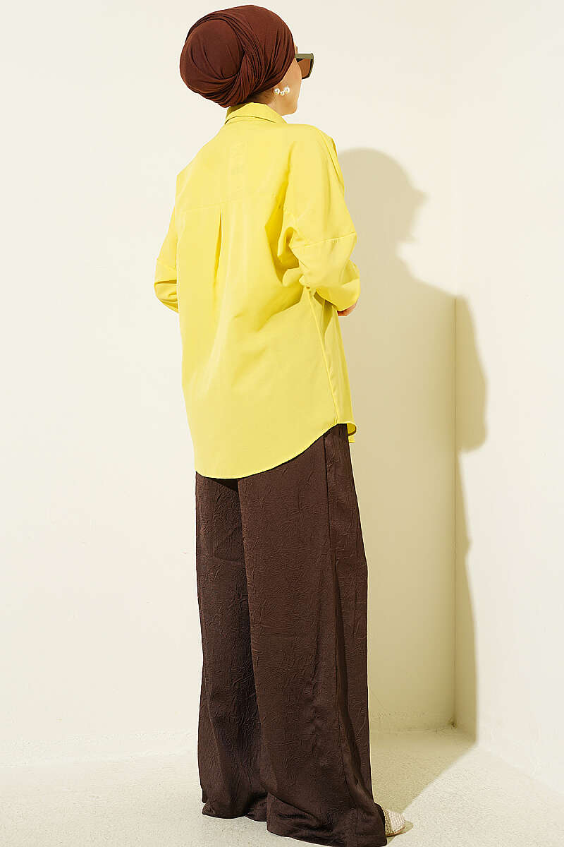 Oversized Shirt - Yellow