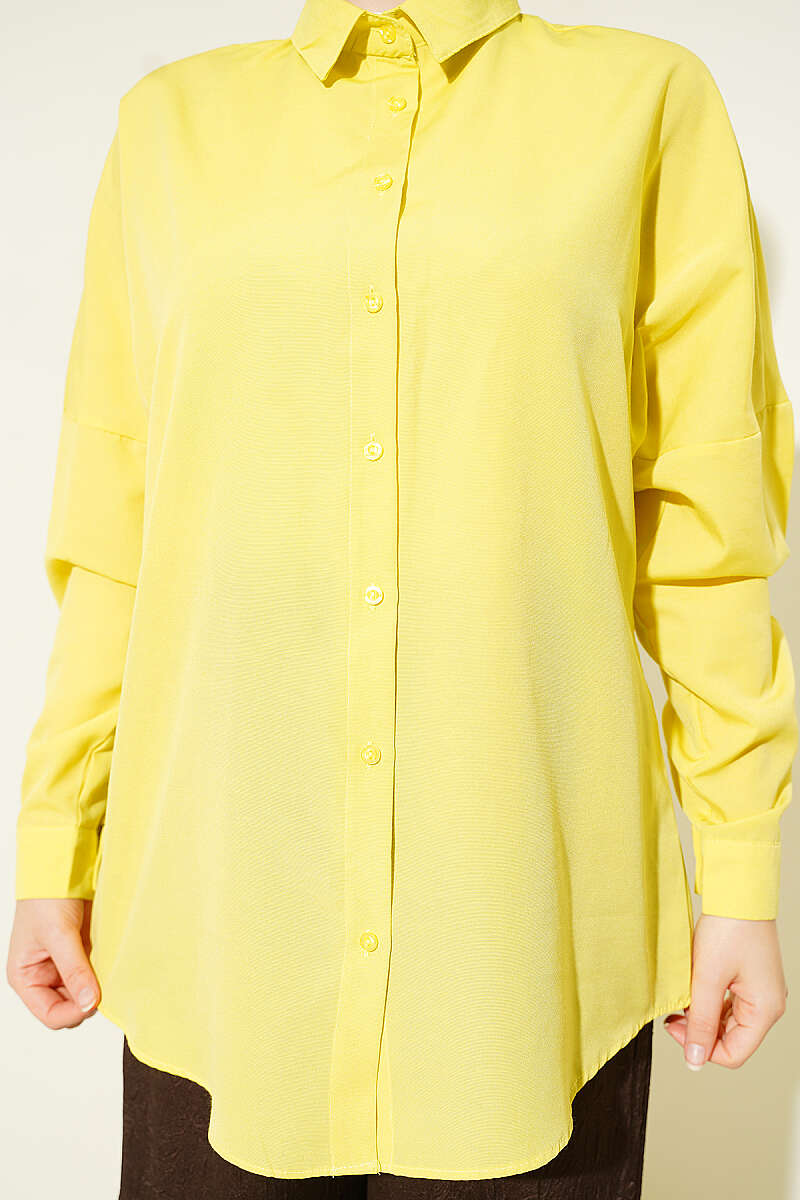 Oversized Shirt - Yellow