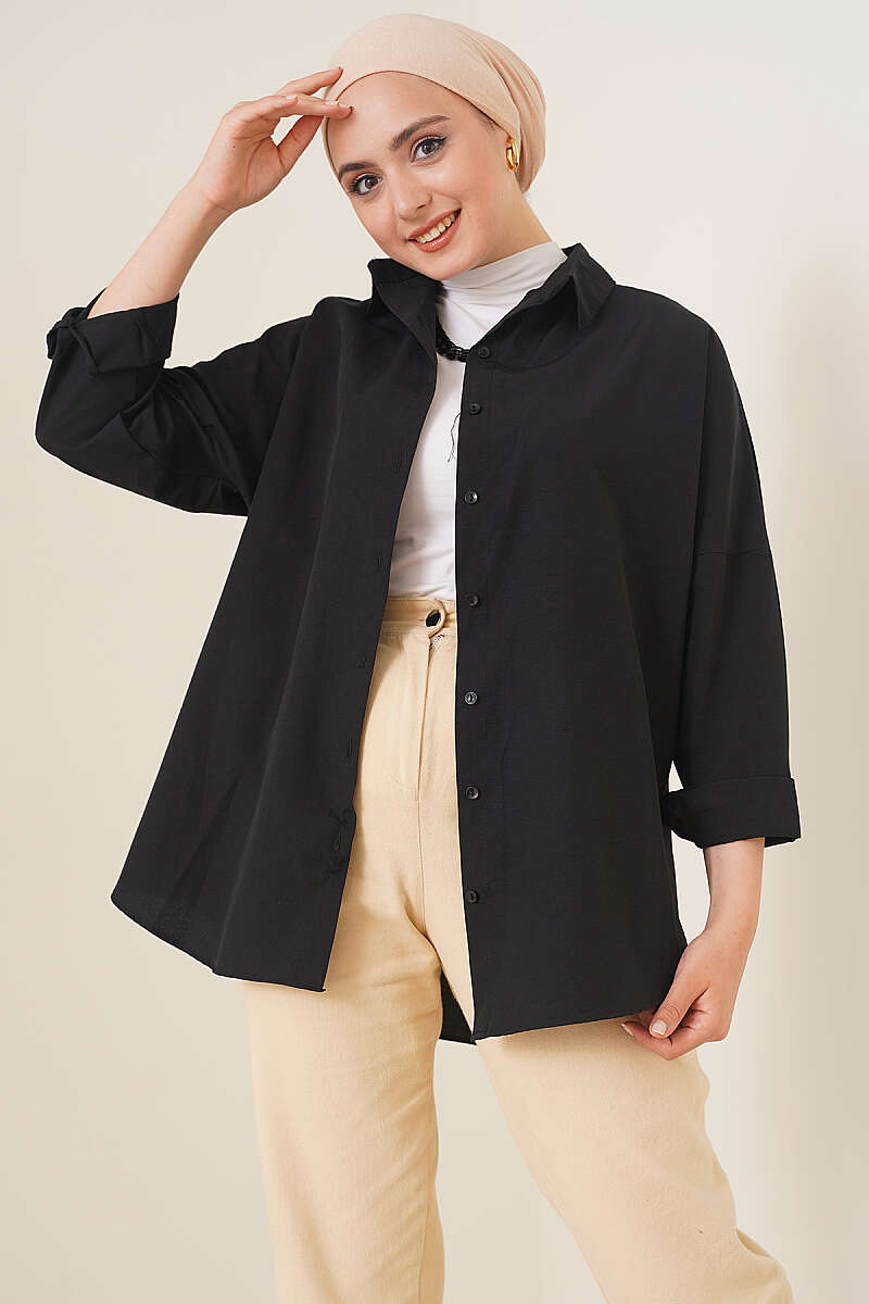Oversized Shirt - Black