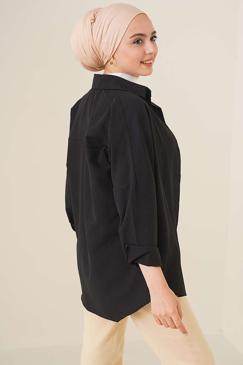 Oversized Shirt - Black