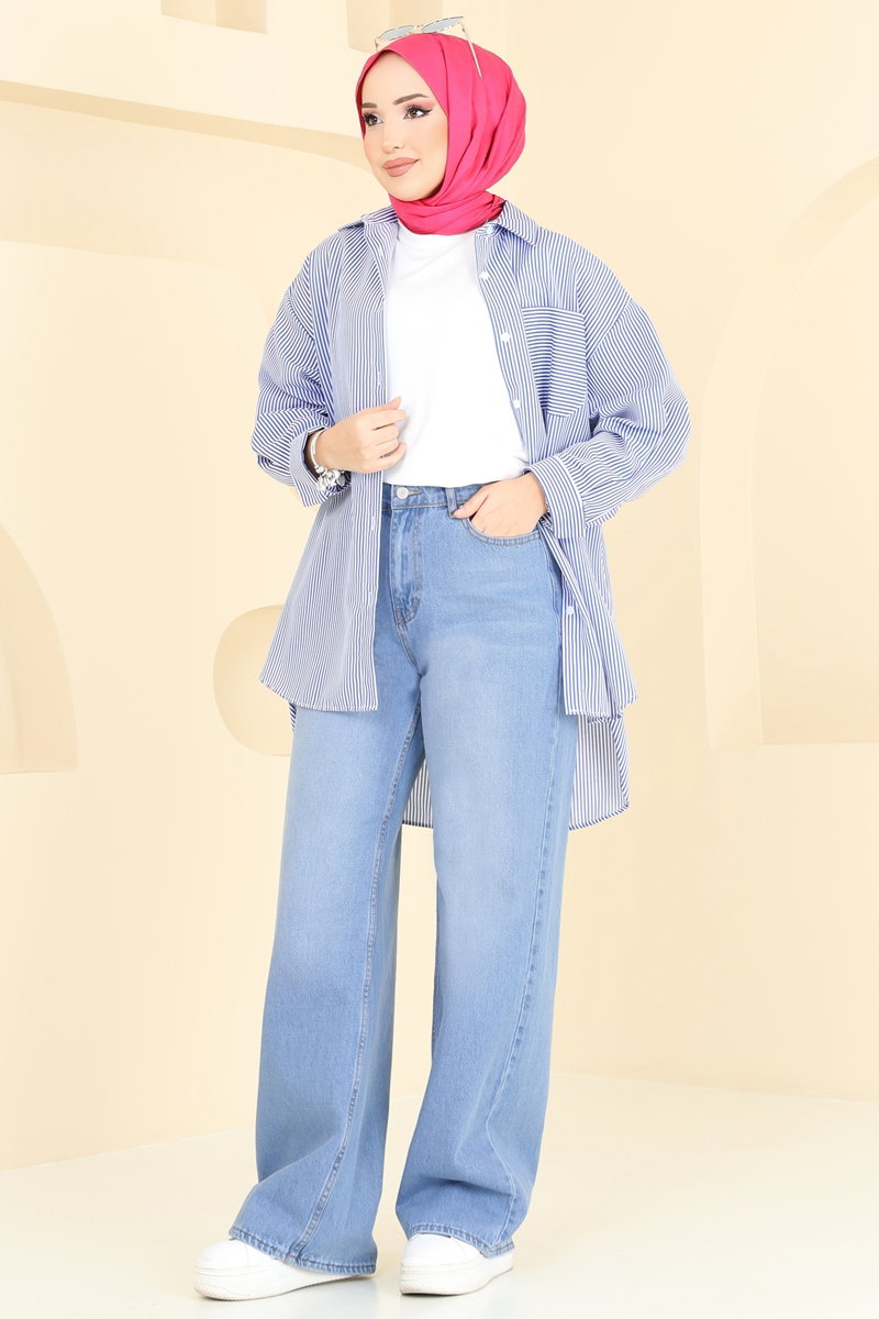 Palazzo Jeans - Classic Denim