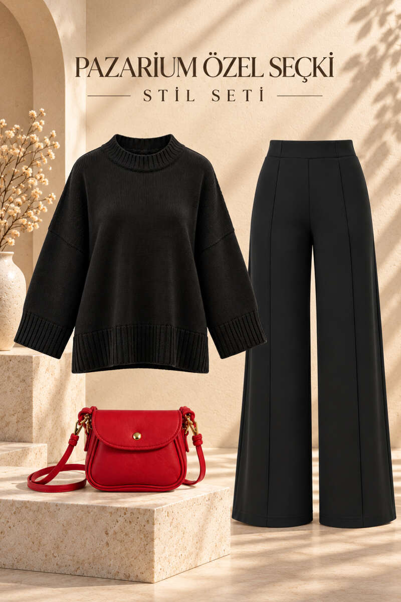 Pazarium Curated Outfit Set - Multicolour 3