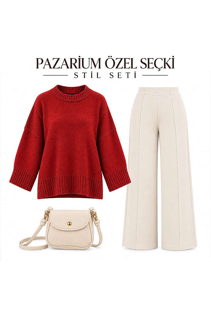 Pazarium Curated Outfit - Multicolour