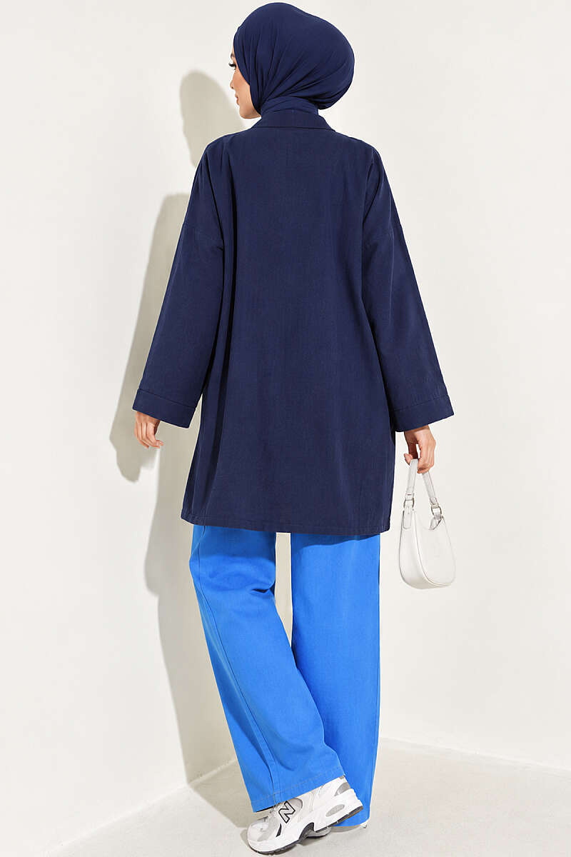 Straight-Leg Jeans - Saxe Blue