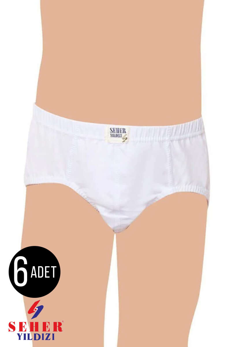 Boys' 12-Pack Underwear Set - White