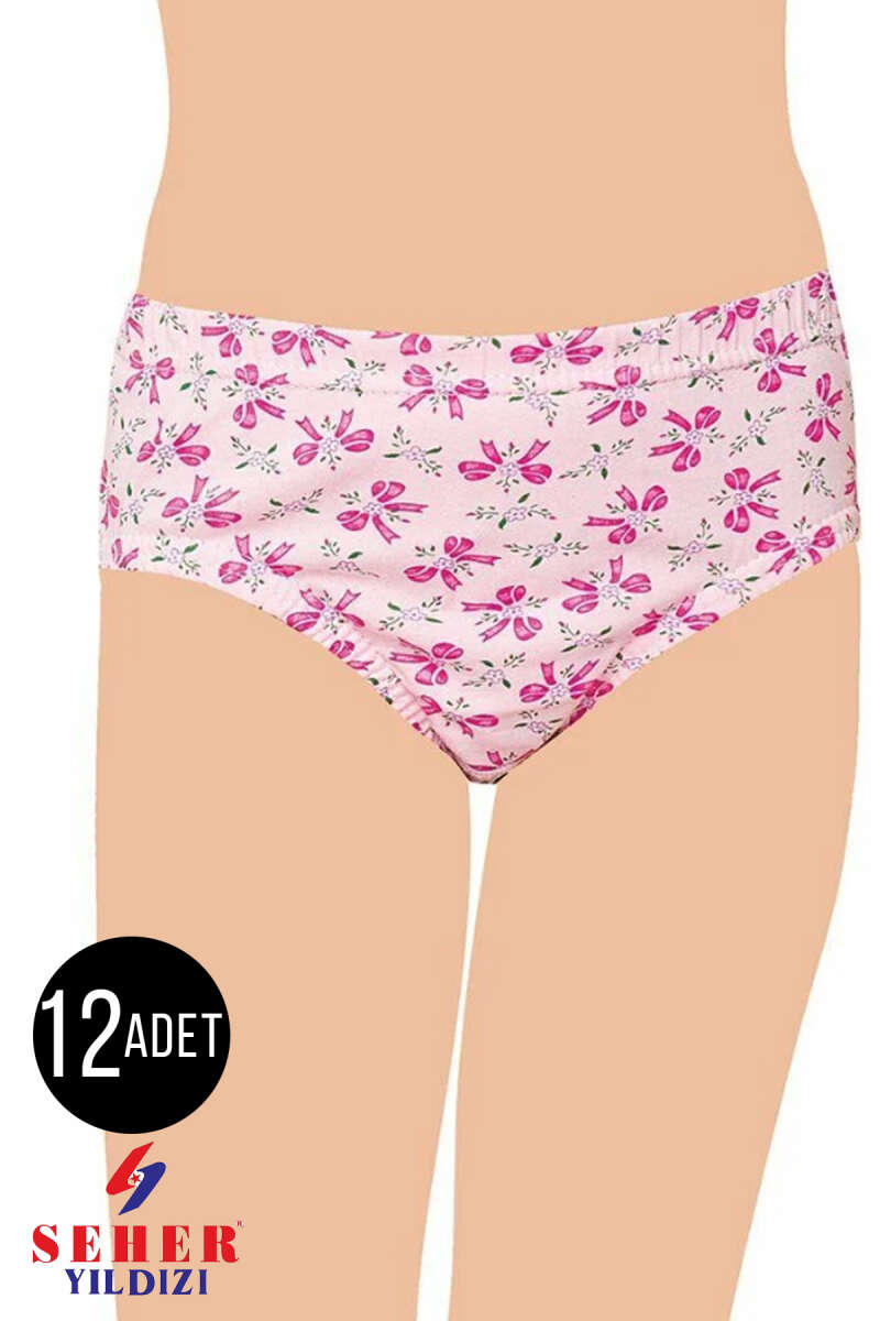 Girls' 12-Pack Boyshorts - Multicolour