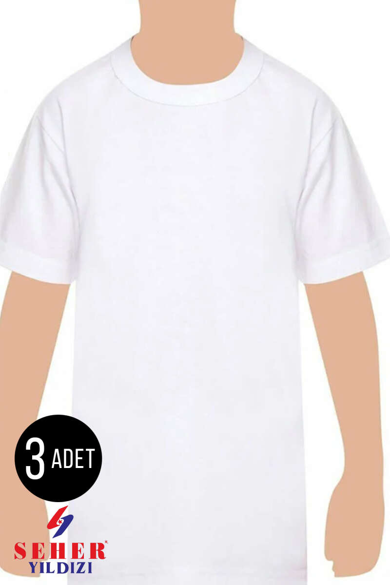 Boys' 3-Pack Short-Sleeve Bodysuits - White