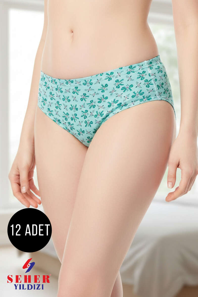 Seher Yıldızı 12-Pack Printed Boyshorts - Multicolour