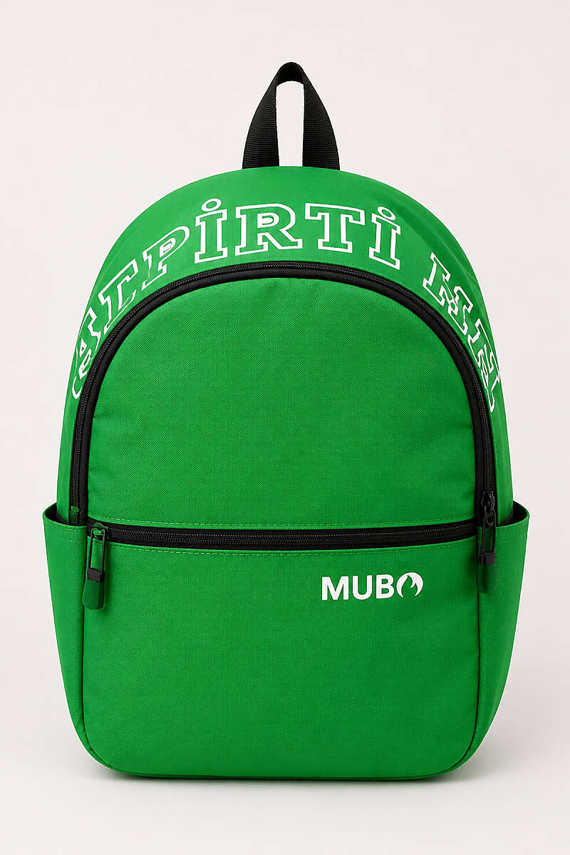 Printed Backpack - Green