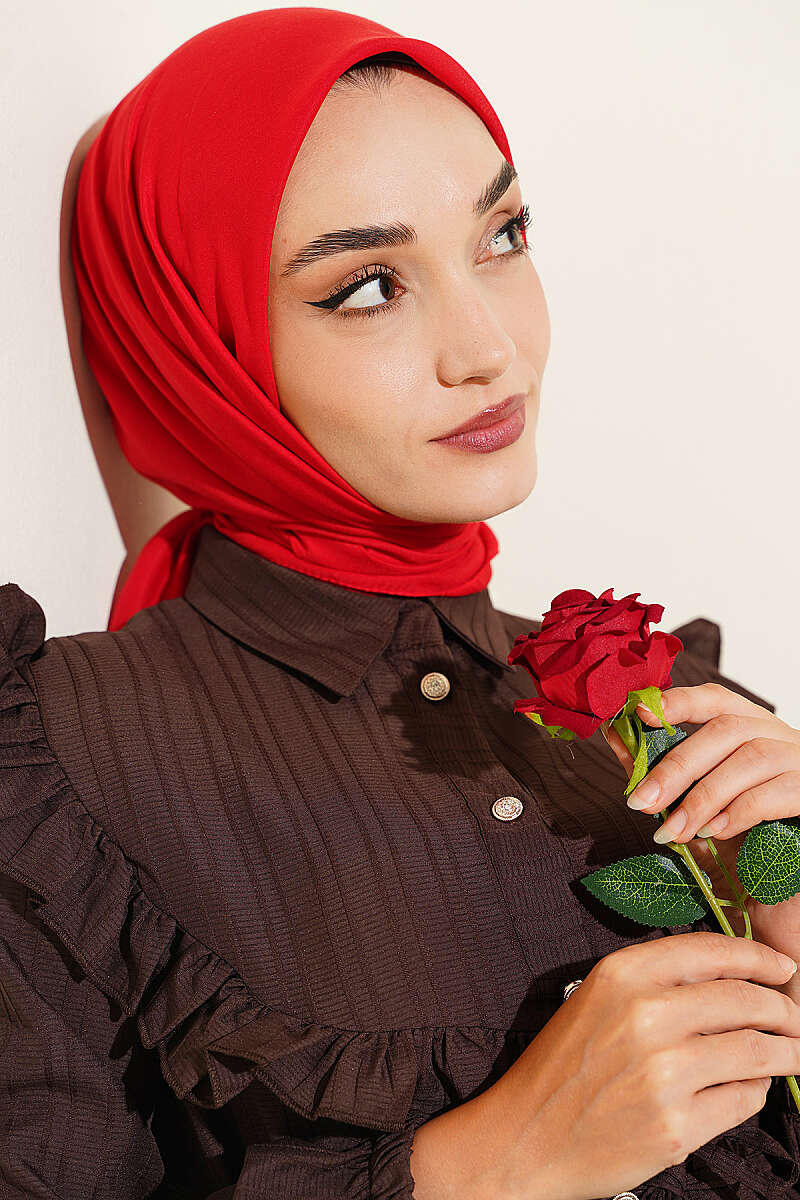 Soft Touch Series Scarf - Red