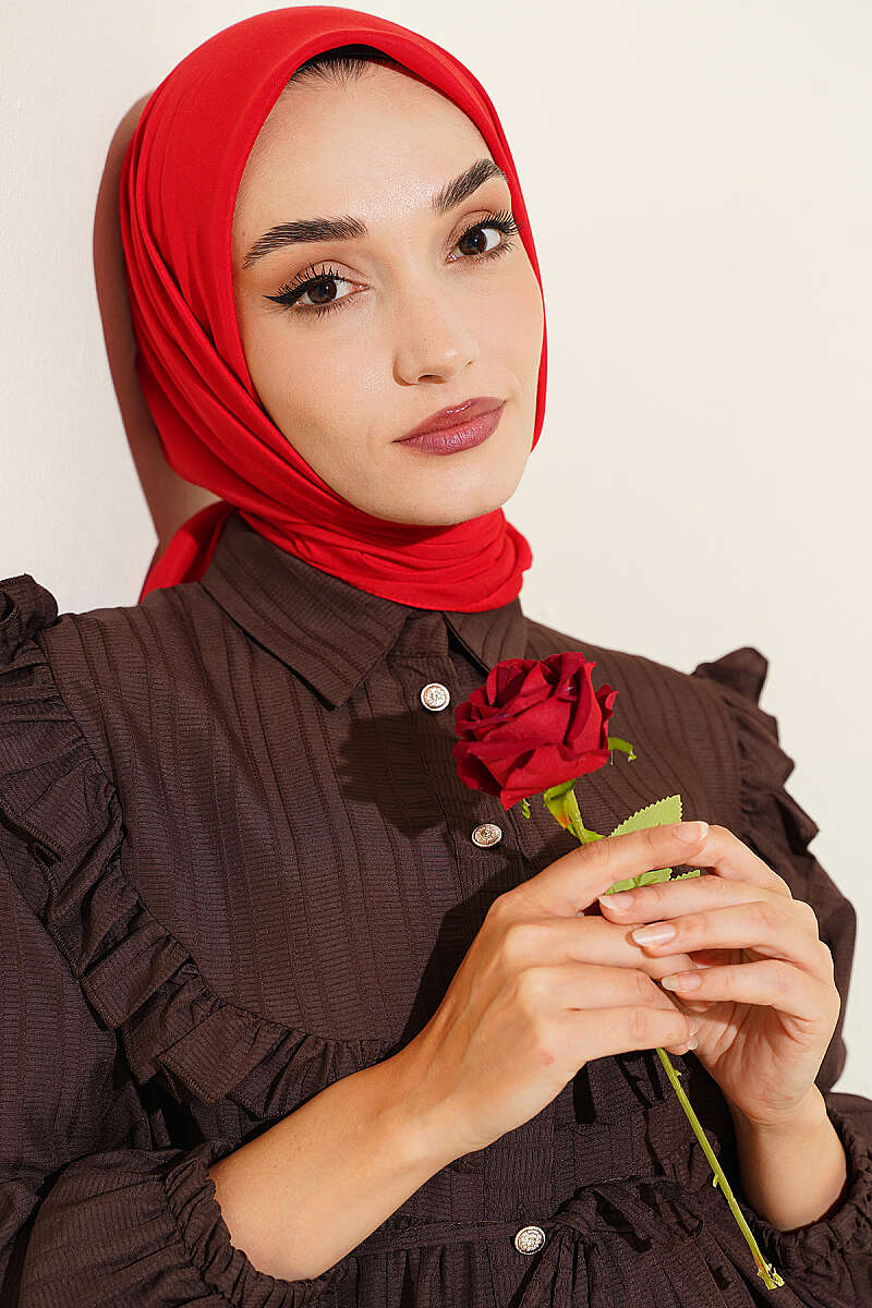 Soft Touch Series Scarf - Red