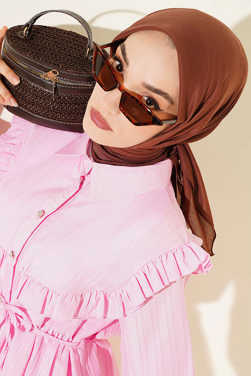 Soft Touch Series Scarf - Dark Brown