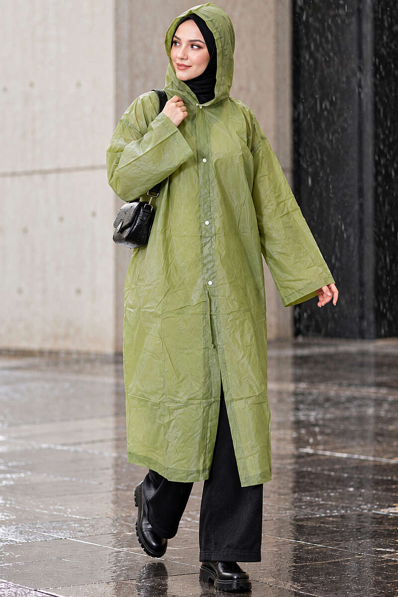 Waterproof Raincoat - Khaki