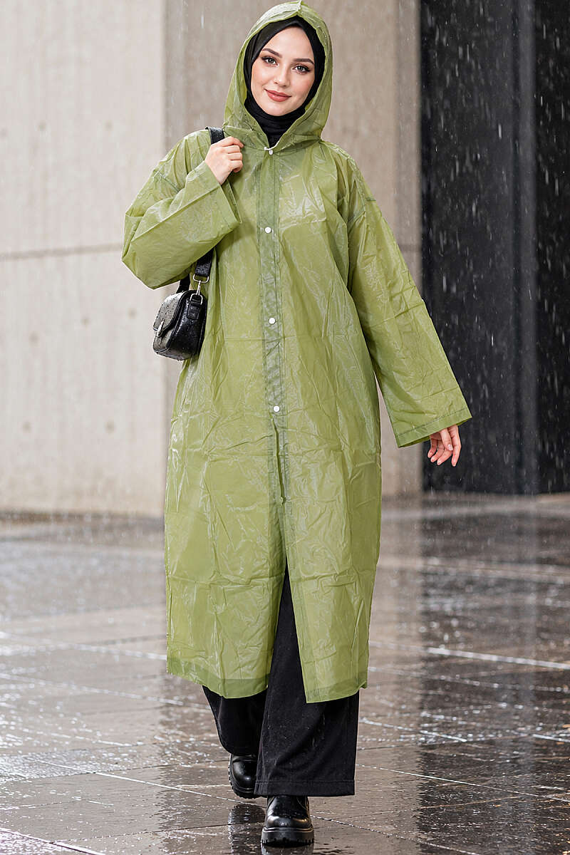 Waterproof Raincoat - Khaki