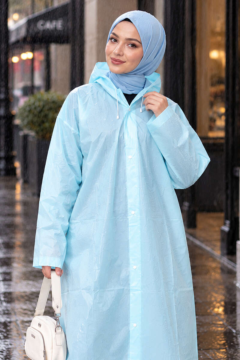 Waterproof Raincoat - Mint