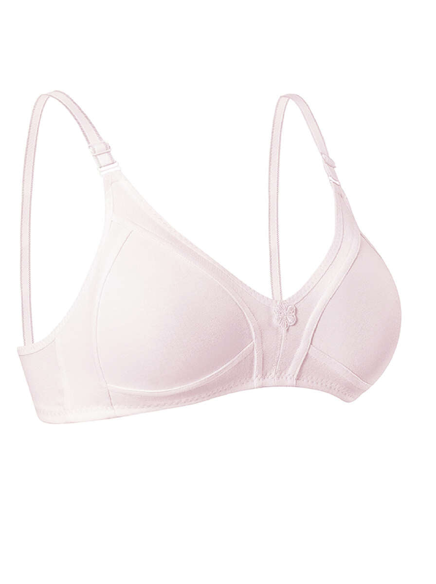 Push-Up Jersey Bra - Heather Pink