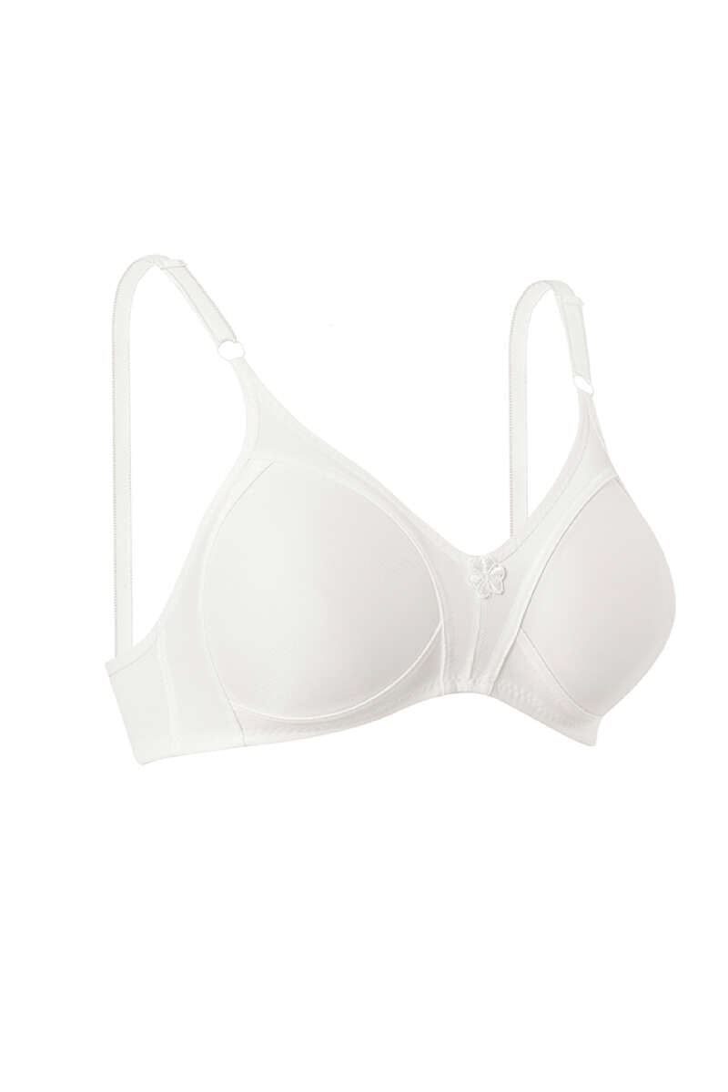 Push-Up Brushed Bra - Ecru