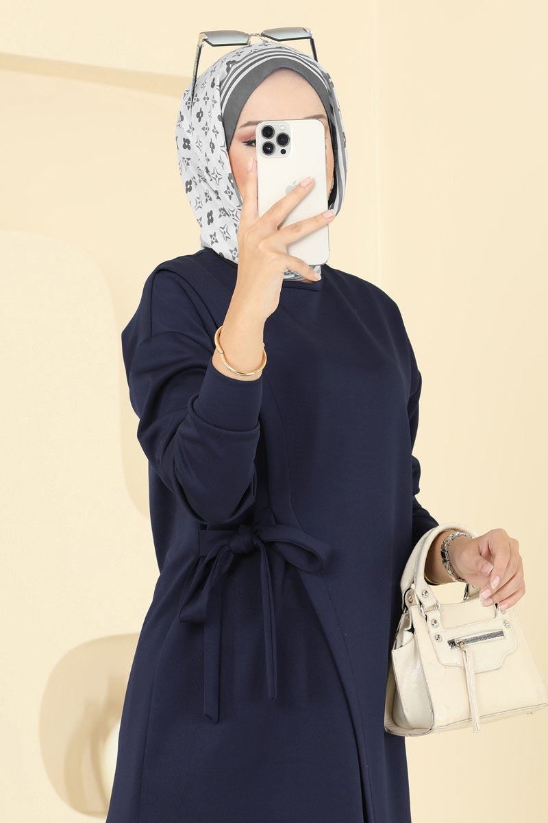 Scuba Set with Side Ties - Navy