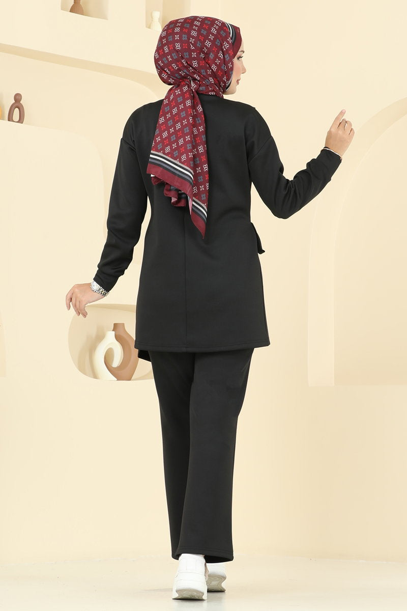 Scuba Set with Side Ties - Black